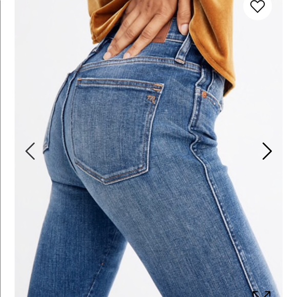 NWOT Madewell High waisted skinny jeans - Picture 2 of 3